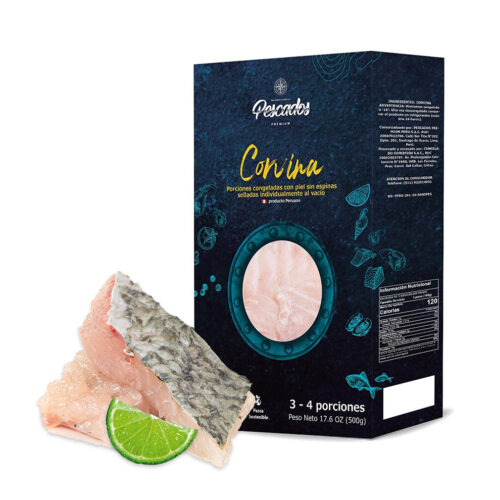 Corvina porciones congeladas (500 gr)