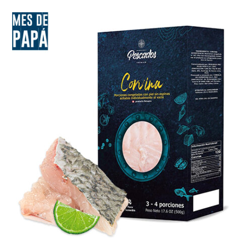 Corvina porciones congeladas (500 gr)