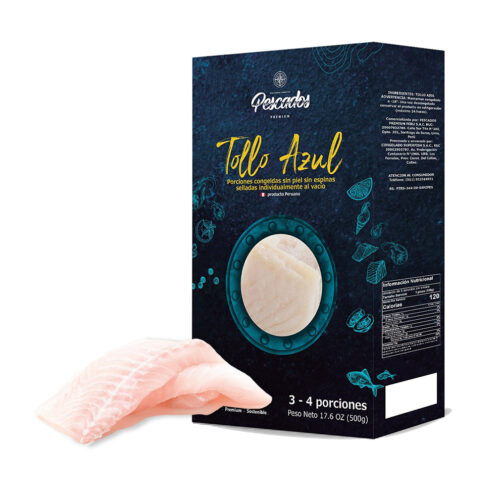 Tollo Azul porciones congeladas (500 gr)