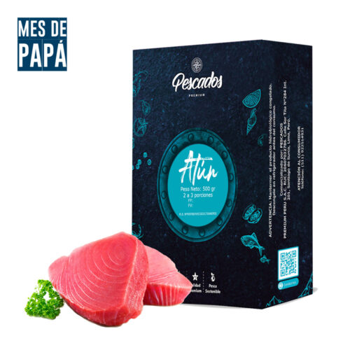 Atún porciones congeladas (500 gr)