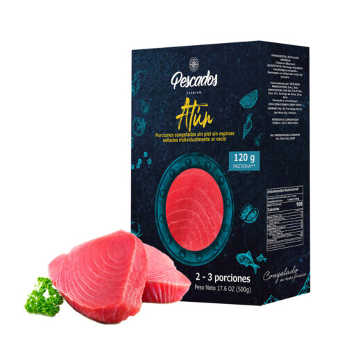 Atún porciones congeladas (500 gr)